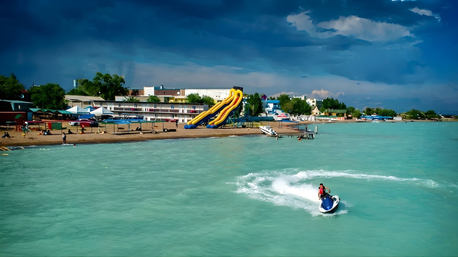 Озеро Балхаш: Уникальное сокровище Казахстана