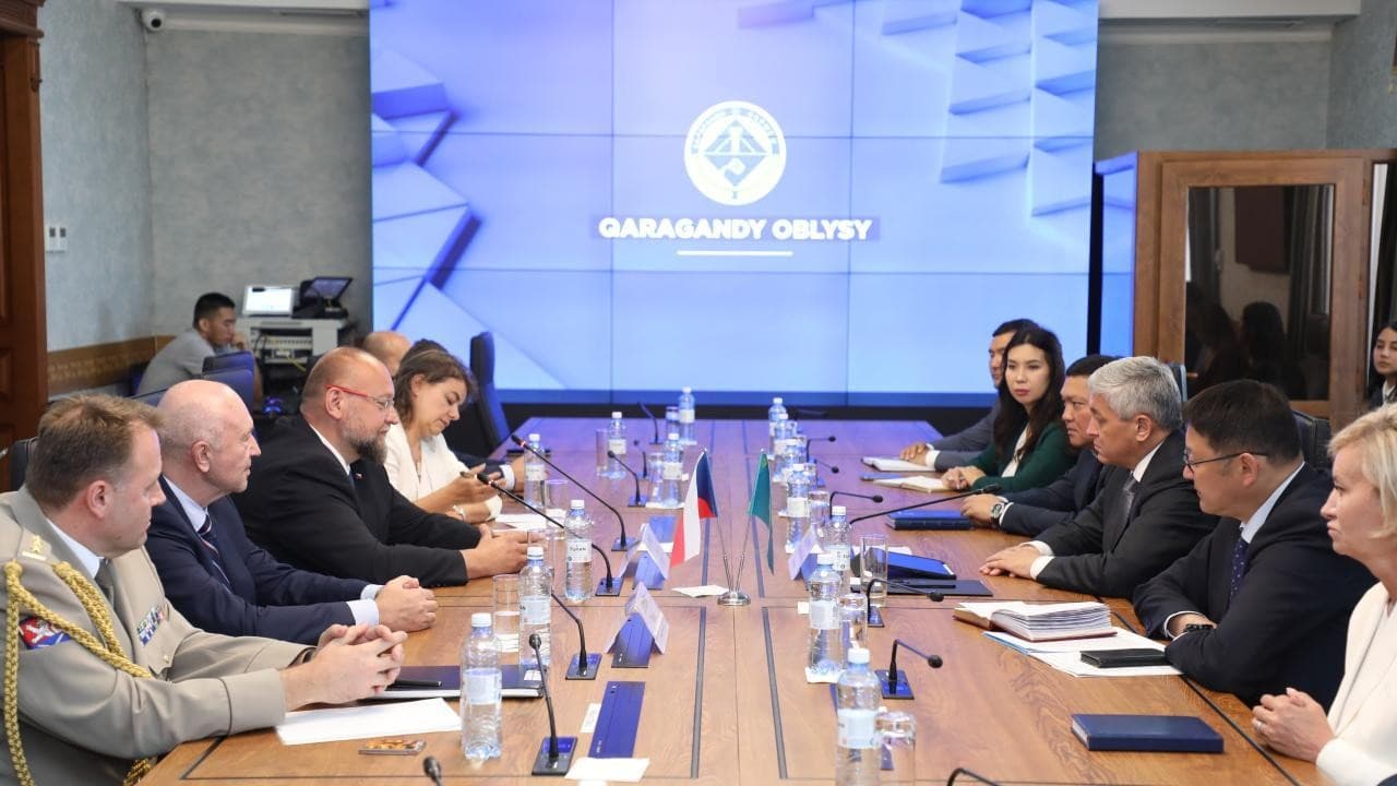 Карагандинскую область посетила чешская делегация