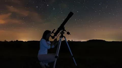A Night with a Telescope