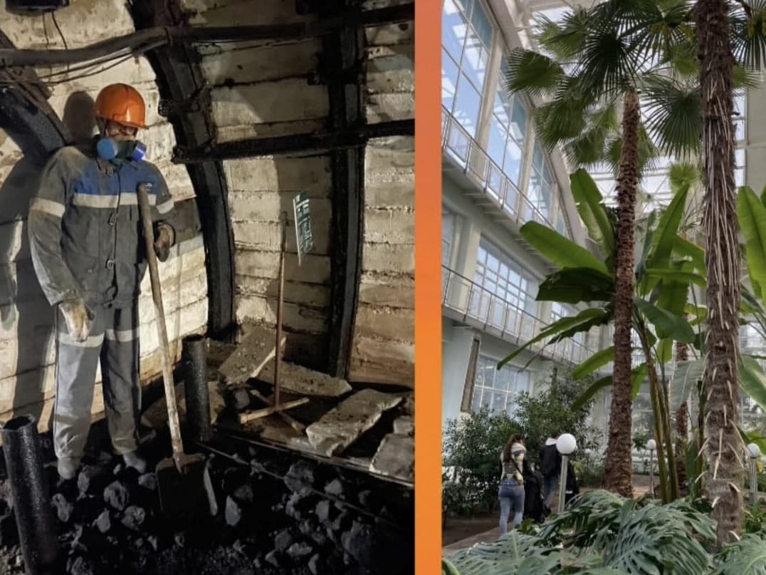 Excursion to the Mine Museum, the Winter Garden, and the Temirtau Local History Museum